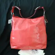 NWT COACH 19755 Peyton Patent Leather Hobo Shoulder Bag Purse NEW