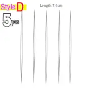 Beading Needles Seed Beads Needles Big Eye DIY Beaded Needles Collapsible Beadin