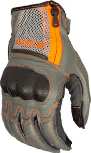 Klim Induction, gloves , color: Light Grey/Orange , size: 3XL