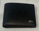 Lacoste Men's Small Slim Billfold & Id Wallet One Size, Black