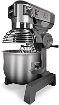 EuroChef 20L Planetary Food Mixer Commercial Stand Vertical Food Dough Mixer Machine, Floor Model