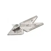 CENTER GAUGE WHITWORTH 55 degree 14ths and 20ths screw thread gage