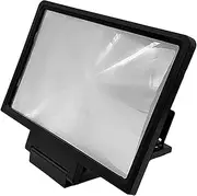 AsrMyjcx Smartphone Display Enhancer for Movies and Videos Portable Viewing Device, Black