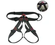 Thicken Climbing Harness, Protect Waist Safety Harness, Wider Half Body Harness Rock Climbing Downhill Harness