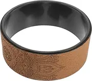 Kisangel for Back Stretching Lightweight Pu Cork Roller for Enhanced Flexibility and Relaxation for Yoga Classes and Home Use