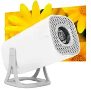 Small Portable Projector 1080P FHP 4K WiFi6 BT5.4 180 Degree Flip Home Vide XD