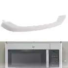 Sleek and Modern Microwave Door Handle Replacement Model WB15X335 White