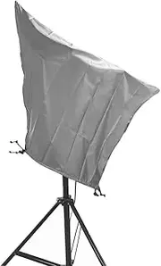 Telescope Cover Outdoor Sun Protective Dust-Proof Astronomical Telescope Cover with Adjustable Drawstring - Silver (59(1499mm) x 33.5(851mm) inch)