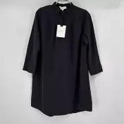 Pomander Place by Tuckernuck Black Polly Dress sz XS NWT Boxy Shift Mini