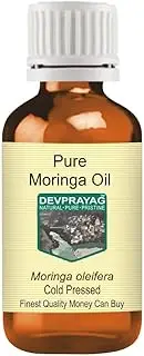 Pure Moringa Oil (Moringa oleifera) Natural Therapeutic Grade Cold Pressed 10ml (0.33 oz)