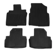 Genuine Honda 2016-2017 Civic All Season High Wall Floor Mats 08P17-TBG-300A (for: Honda)