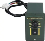 Motor Speed Pinpoint Regulator, Small Size, High Accuracy, Wide Speed Range, Long Service Life, Simple Wiring, Adjustable Voltage Knob, Classic Appearance, Cost-Effective, AC (25W)