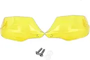 PHGTHNVNMA Handguard Hand Guard Extensions Protector Windshield Compatible with BMW R1250GS GSA R1200GS LC F800GS ADV S1000XR F850GS F900XR 2013-2021 Cover and Decorative Lines(Yellow)