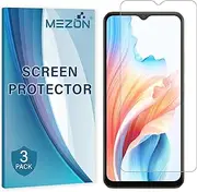 [MEZON] [3 Pack] Anti-Glare Matte Screen Protector Film for OPPO A18 4G – Case Friendly, Shock Absorption (OPPO A18 4G, Matte)