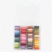 Colorful StitchCraft Kit: 80 Vibrant Embroidery Floss Threads for Friendship Bra