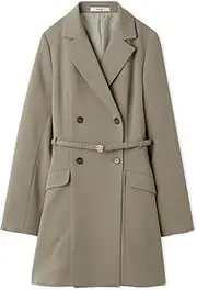 [SNIDEL] SWFO234113 Women's Belt Set Jacket Mini Dress