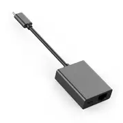 For Google TV 4K USB Dock Adapter USB C Ethernet USB C to Ethernet Adapter Plug and Play Support PD Grey