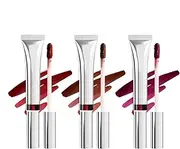 Walopola Peel Off Lip Stain,Transfer Proof Lip Liner | Peel Off Lipgloss Stain Set of 3, Long Lasting Lipstick, Waterproof, Transfer-proof, Highly Pigmented Color