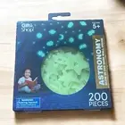Glow In The Dark - 200 Pieces - Moons, Stars, Planets