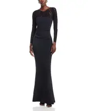 Chiara Boni La Petite Robe Cara Illusion Gown 14