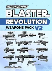 BrickArms Blaster Pack - Revolution v2 Weapons for Brick Minifigures