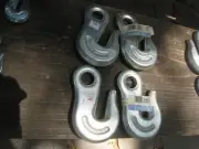 4 Cable hooks G30 Columbus McKinnon USA 1/2" for crane or rigging 5-1/2" long