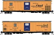 Rapido Trains 156009 HO Scale Sf Rr-61 Reef Sfcs 4-Pack