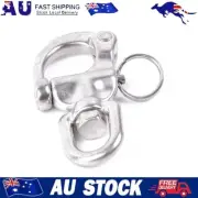 316 Stainless Steel Swivel Bail Snap Shackle Hook Marine Boat Yacht Hardware