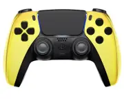 ModdedZone GOLD Custom UN-Modded Controller Unique Design for PS5 OEM