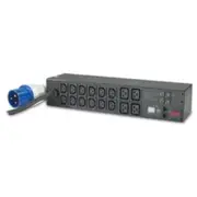 APC by Schneider Electric PDU - Metered - IEC 60309 32A 2P+E - 12 x IEC 60309 C13, 4 x IEC 60320 C19 - 230 V AC Output - 2U - Rack-mountable
