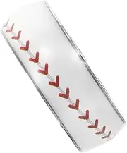 Totority Baseball Themed Titanium Steel Finger Ring for Men and Women Competition Jewelry Stylish and Durable Smooth Finish Comfortable Wear