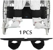 Wheelchair Foot Rest Straps Medical Safety Seat Belt Wheelchair Leg Support Restraints Harness for Elderly Dementia Patient Restraint Velcro Strap Prevent Sliding Leg Separator Wheelchair Accessories