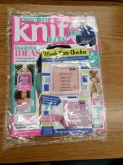 Knit Now # 128 The UK's No 1 for Patterns - SEALED WRAPPING W/ Yarn Checker NEW