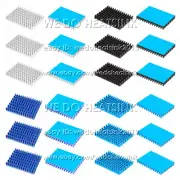 30x40x5mm Slotted Aluminum Heatsink Alloy Cooler for Raspberry Pi 4 Model B CPU