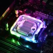 CPU Water Cooling Block With 5V RGB For AMD AM4 Ryzen Socket 3 5 7 9 Fast Ship