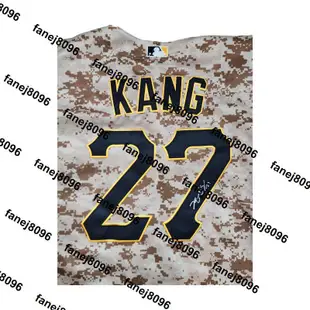 Pittsburgh Pirates Jung Ho Kang Autographed Majestic Cool Ba