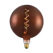 Lumenovo 4W E27 2200K G200 LED Filament Globe-Copper