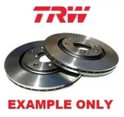 TRW Brake Disc Rotor Pair DF6010S (for: Mini)