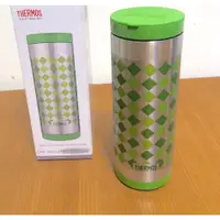 在飛比找蝦皮購物優惠-膳魔師 THERMOS CMC-400-GD 普普風菱格綠 