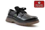 Girls Shiny School Shoes Ladies Work Shoes Girls School Shoes Womens Patent Shoe