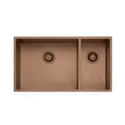Oliveri Spectra 1 and 1/2 Bowl Sink - Copper