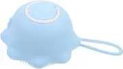 1pc Baby Bath Tub Silicone Brush Safe Bath Scrubber Deep Clean Scalp Body Non-irritating Hair Washing Brush for Boys and Girls Random Style
