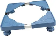 FOYTOKI Universal Washing Machine Stand Fridge Dolly Anti Pads Height-Adjustable Base for Easy Installation