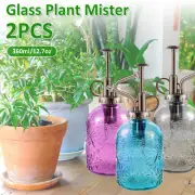 2Pcs Glass Plant Mister 360ml Plant Spritzer with Top Pump Fine Mist tyJGV