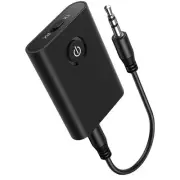 Bluetooth 5.3 Adapter for Airplane to 2 Headphones, 3.5mm Jack In-Flight4172