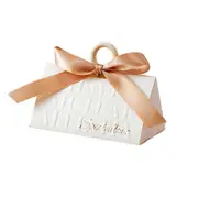 5PCS Portable Luxury Wedding Candy Gift Boxes Favour Packaging High-end Party