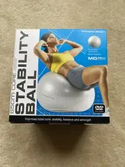 Fitness Gear 65cm Exercise Stability Ball Build Core Strength