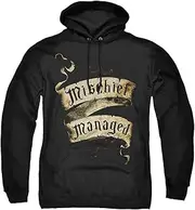 [Trevco] Harry Potter Mischief Managed Unisex Adult Pull-Over Hoodie for Men and Women