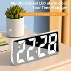 Portable LED Alarm Clock Electronic Desktop Clock New Latest Digital Clock