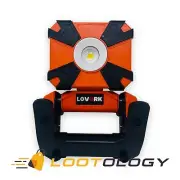 Lovork Clip Work Light Rechargeable Led Flood Light With 360 Rotating Portable